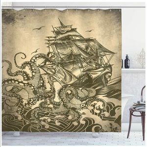 Kraken/Octopus Shower Curtain